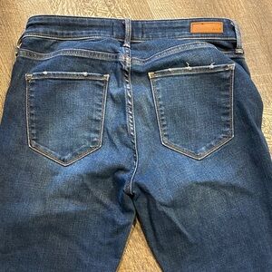 Abercrombie & Fitch Blue Ankle Jeans